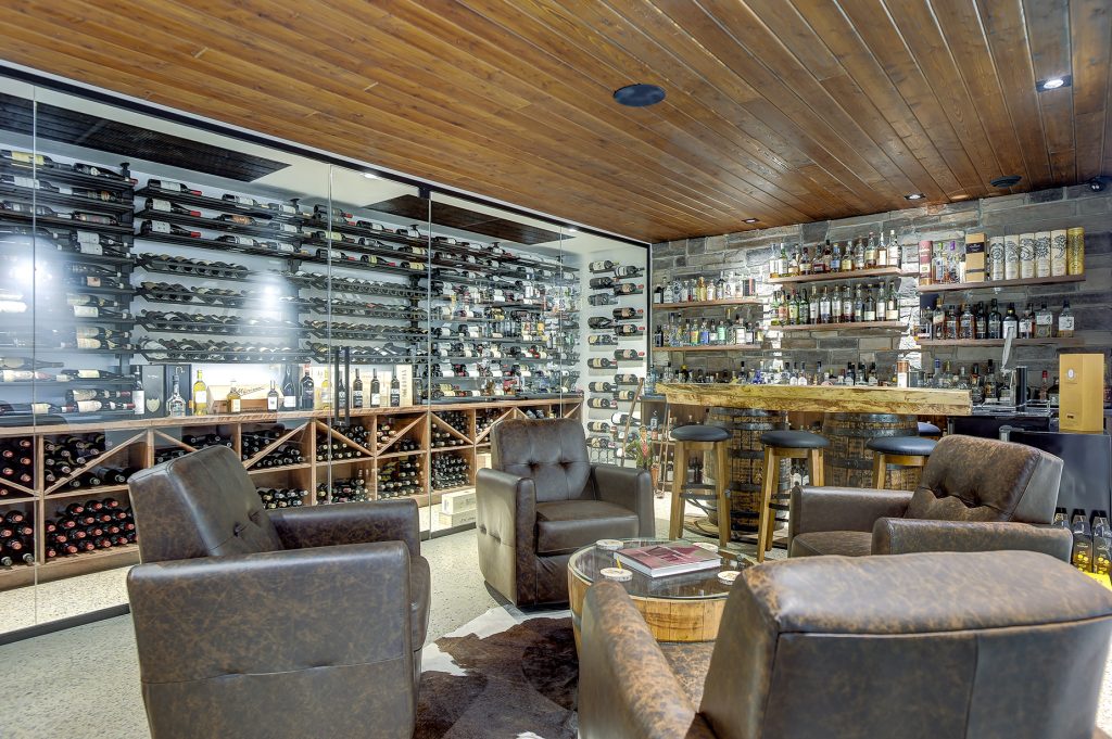 custom wine cellar