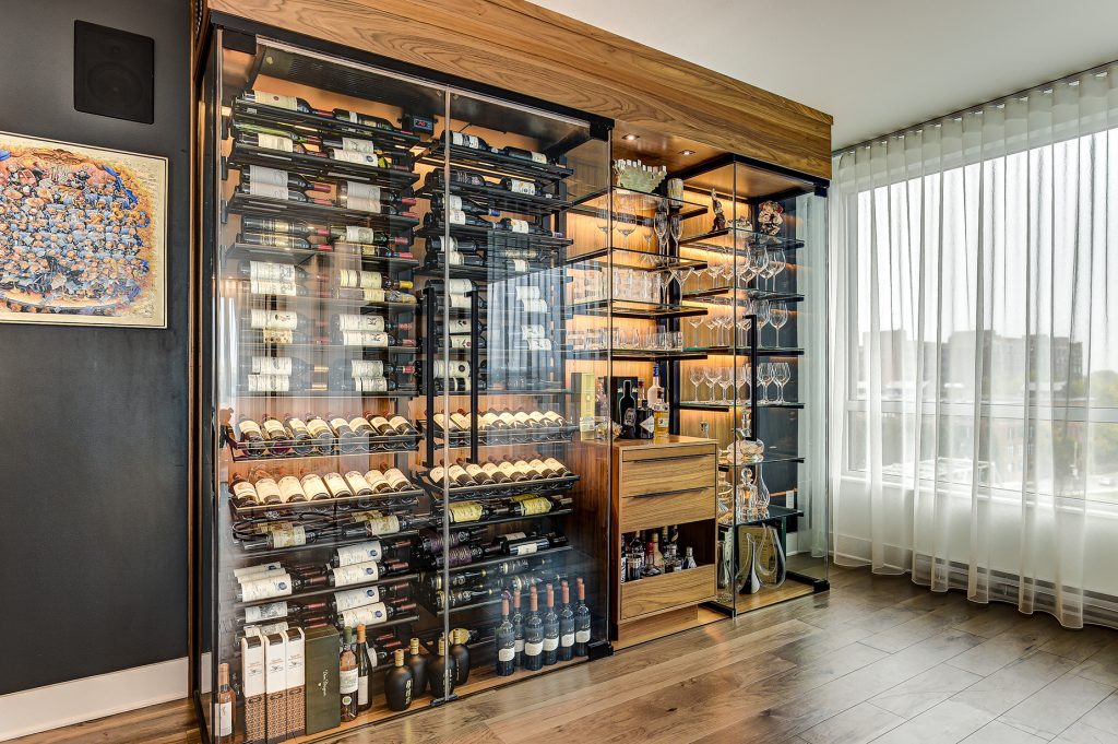 custom wine cellar